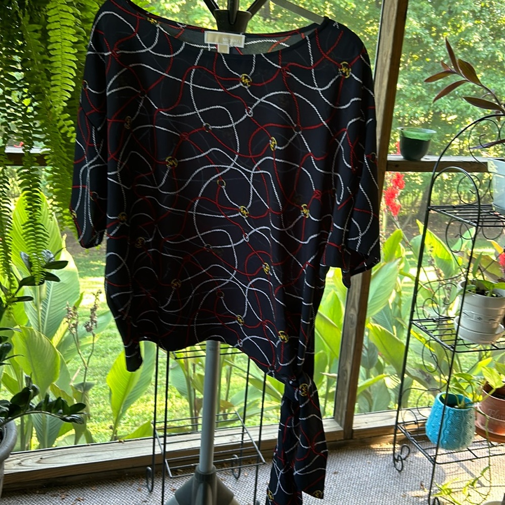 Michael Kors short sleeved top. Size large. $12